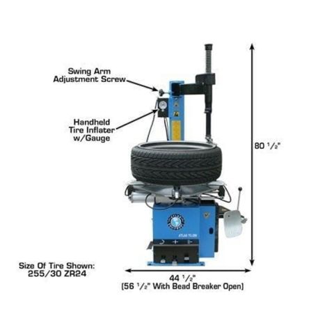 Atlas Extra Large Rim Clamp / Swing Arm Tire Changer