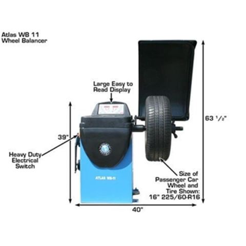 Atlas Wheel Balancer with Hood