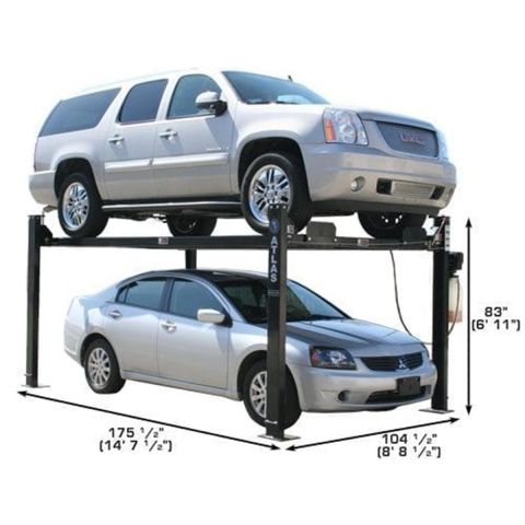 Atlas 8,000 lb Portable 4-Post Lift