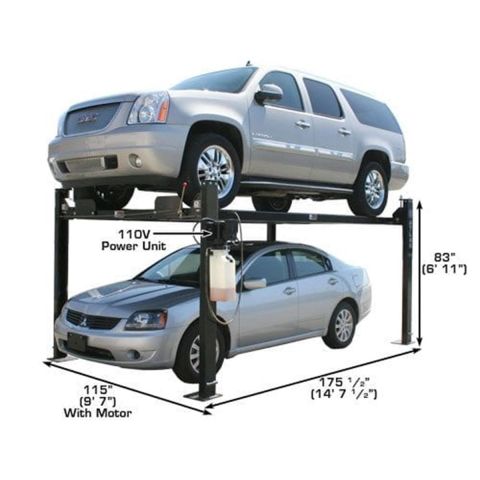 Atlas 8,000 lb Portable 4-Post Lift