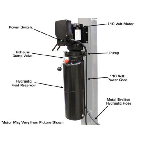 Atlas Extra Tall 8,000 lb Portable Hobbyist 4-Post Lift