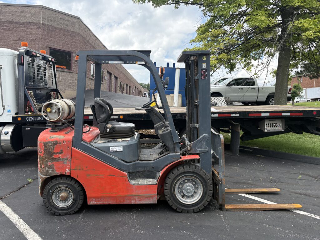 2022 Heli 5k Dual Fuel Forklift
